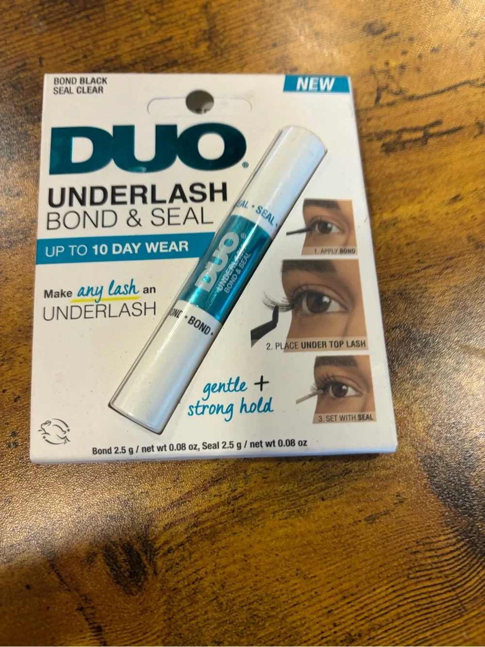 DUO Underlash Bond & Seal - White with Teal Accent
